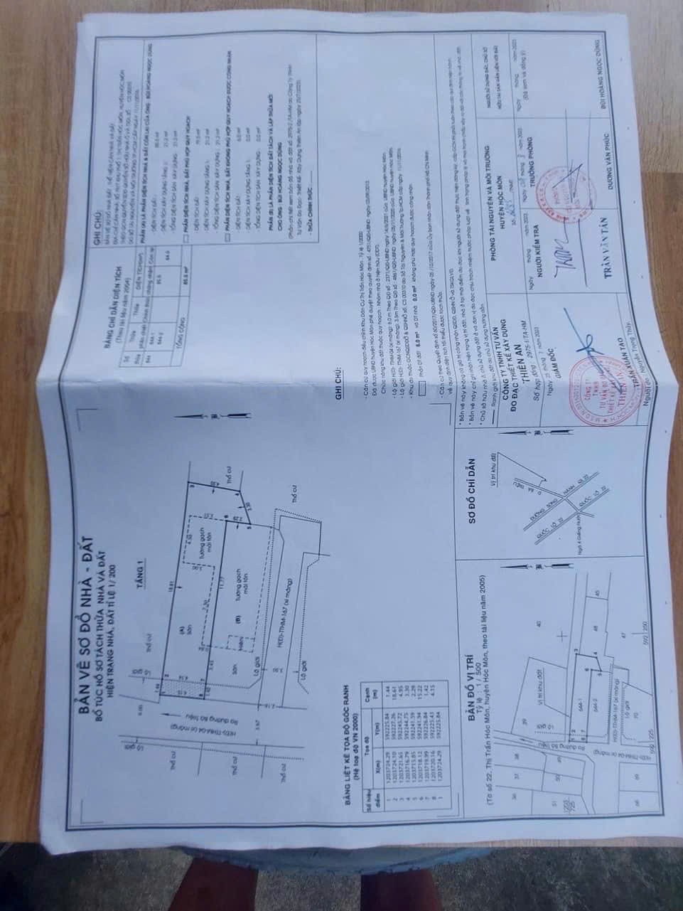 Bán Lô Đất (4.2x19), Sổ mới tinh năm 2023 - Thị Trấn Hóc Môn (gần BV Hóc Môn) 4