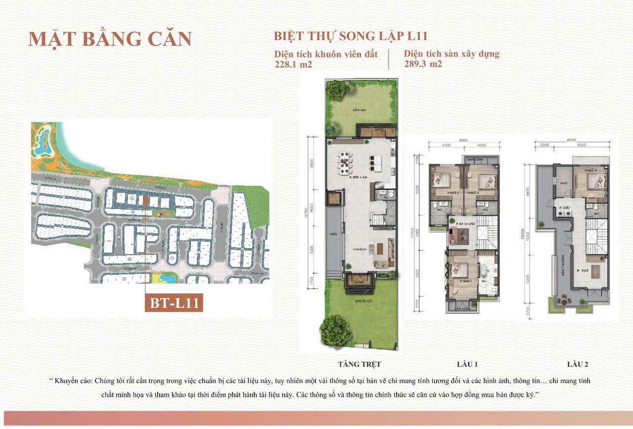 Cần bán Biệt thự dự án Verosa Park Khang Điền, Diện tích 228m², Giá Thương lượng 4