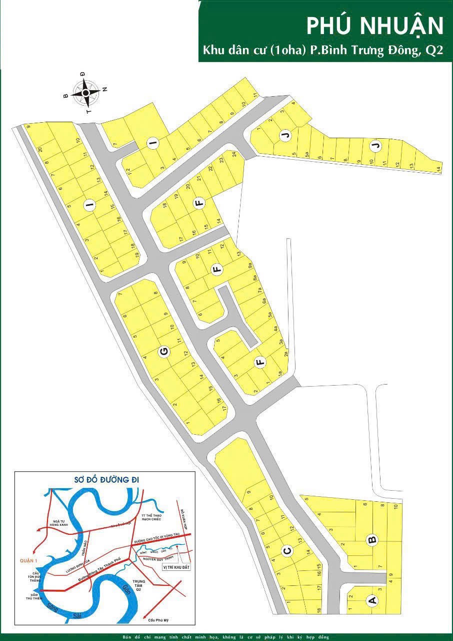 Cần bán Đất Phường Bình Trưng Đông, Quận 2, Diện tích 209m², Giá 25 Tỷ