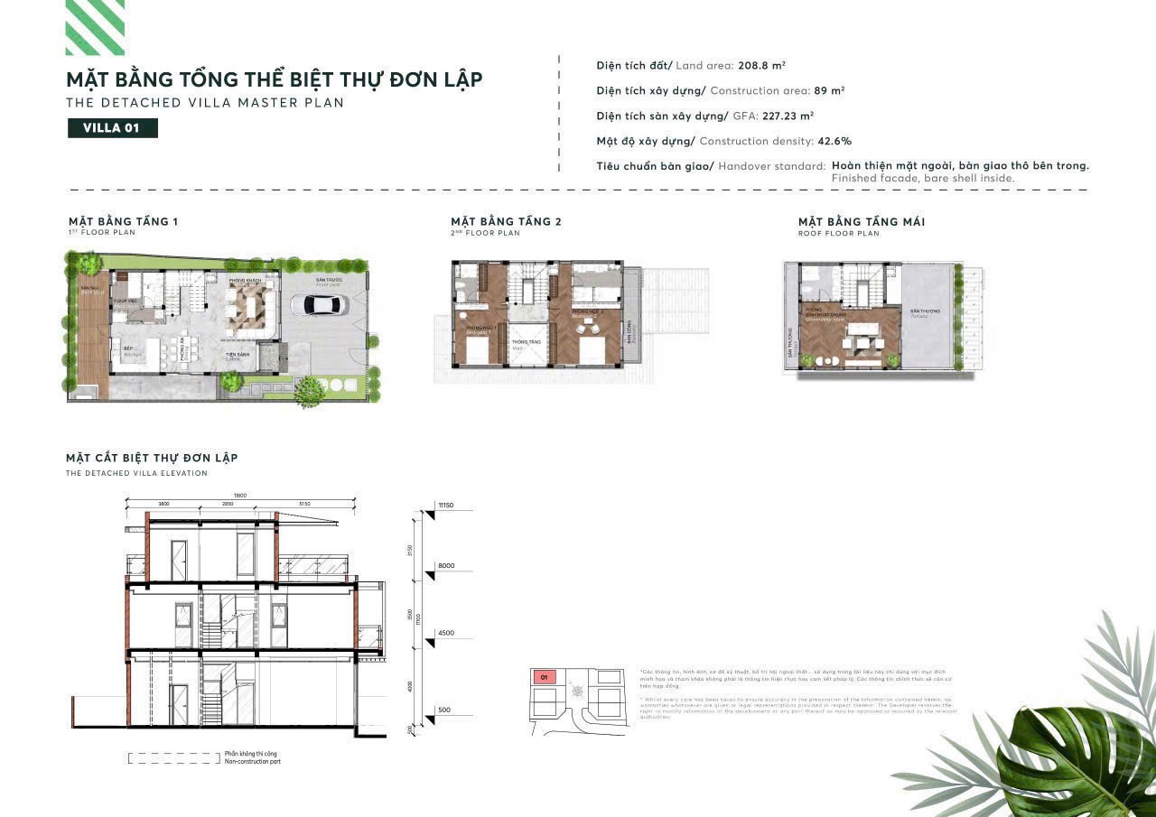 Cần bán Biệt thự Phường Hiệp Bình Phước, Thủ Đức, Diện tích 223m², Giá 170 Triệu/m² 6