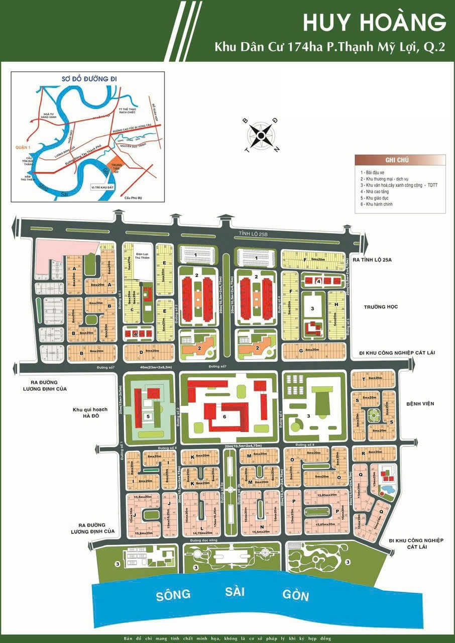 Cần bán Đất Phường Thạnh Mỹ Lợi, Quận 2, Diện tích 185m², Giá 57 Tỷ 3