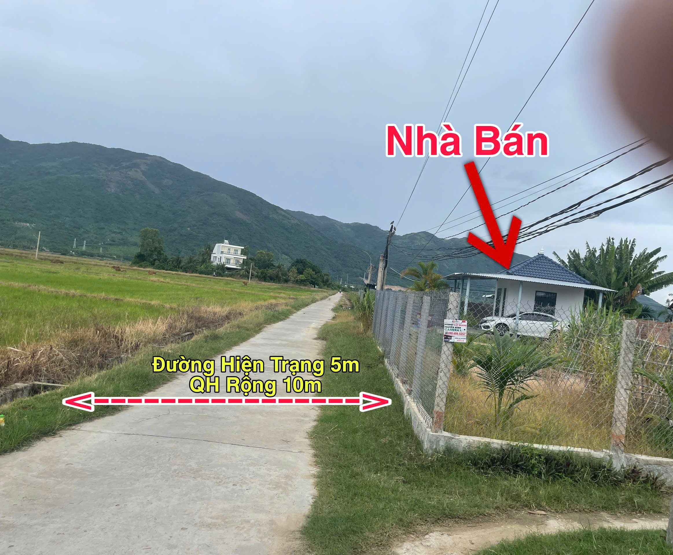 Cần bán Nhà ở, nhà cấp 4, nhà hẻm Xã Vạn Phước, Vạn Ninh, Diện tích 333m², Giá 1,800,000,000 Tỷ