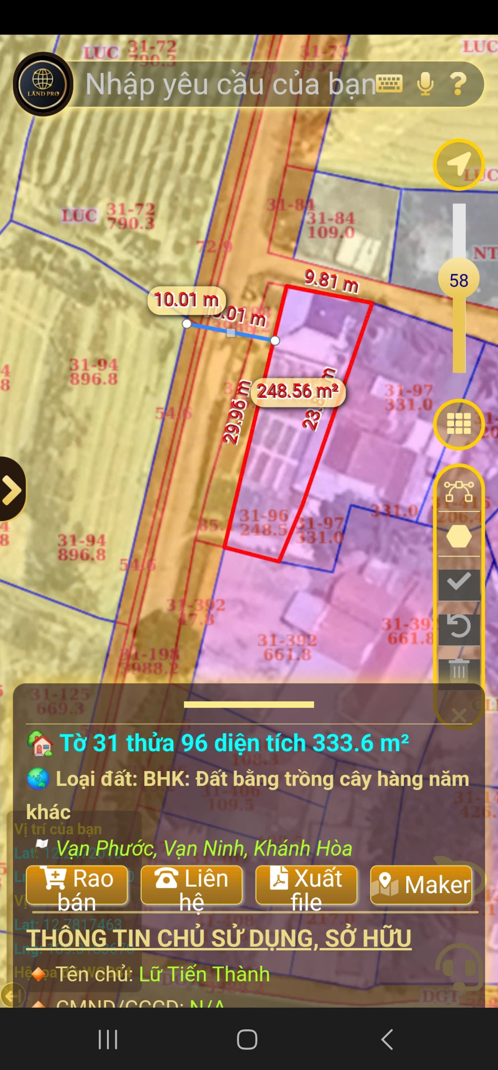 Cần bán Nhà ở, nhà cấp 4, nhà hẻm Xã Vạn Phước, Vạn Ninh, Diện tích 333m², Giá 1,800,000,000 Tỷ 5