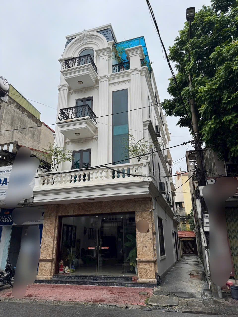 Bán căn nhà mặt phố phường Trần Hưng Đạo, TP HD, 73.3m2, mt 6m, thang máy, KD buôn bán