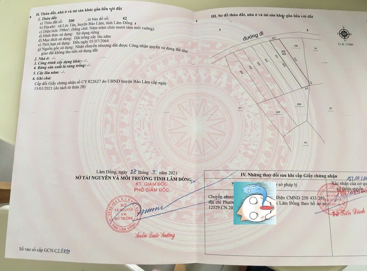 ĐẤT 598M² (CLN – QUY HOẠCH THỔ CƯ) – VIEW HỒ, VỊ TRÍ ĐẮC ĐỊA HỒ NGỌC