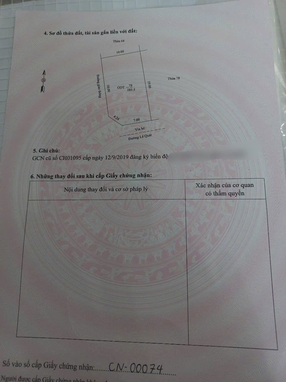 Bán đất biệt thự Plaza mặt phố Lê Quát, ph Tứ Minh, TP HD, 185.5m2, lô góc, chỉ 4x triệu 2