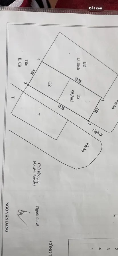 LÔ GÓC MP VIP ĐÚNG NGÃ 4 NGUYỄN NGỌC VŨ + LÊ VĂN LƯƠNG, 60M – 26 TỶ - VỊ TRÍ VUA KINH DOANH 2