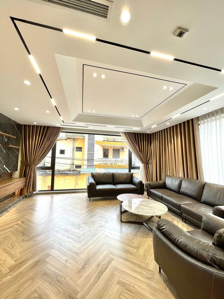 Nhà mặt đường Di Trạch, Hoài Đức 45M2, 5 Tầng, đường 5m kinh doanh, 2 mặt tiền giá 7.1 tỷ 2