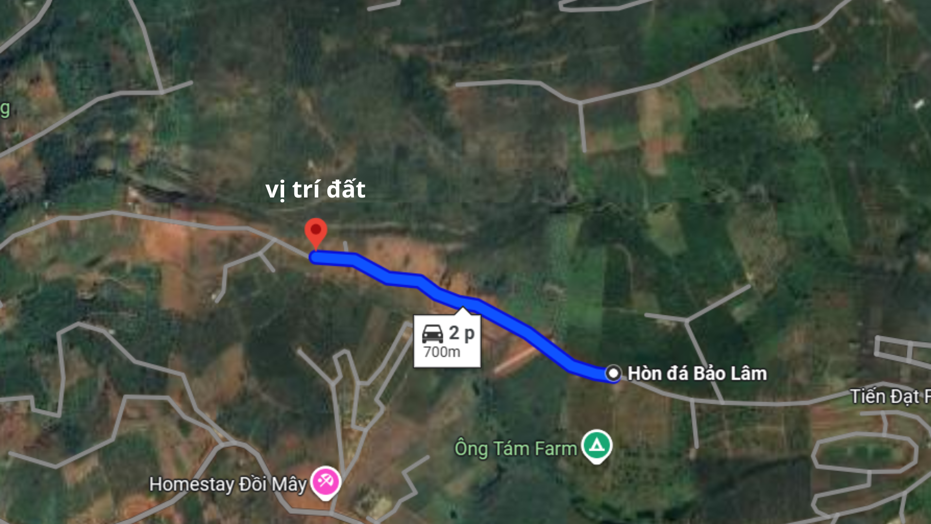 LÔ ĐẤT 540M² (200M² THỔ CƯ) – MẶT TIỀN ĐƯỜNG CHÍNH HỒ NGỌC, BẢO LỘC