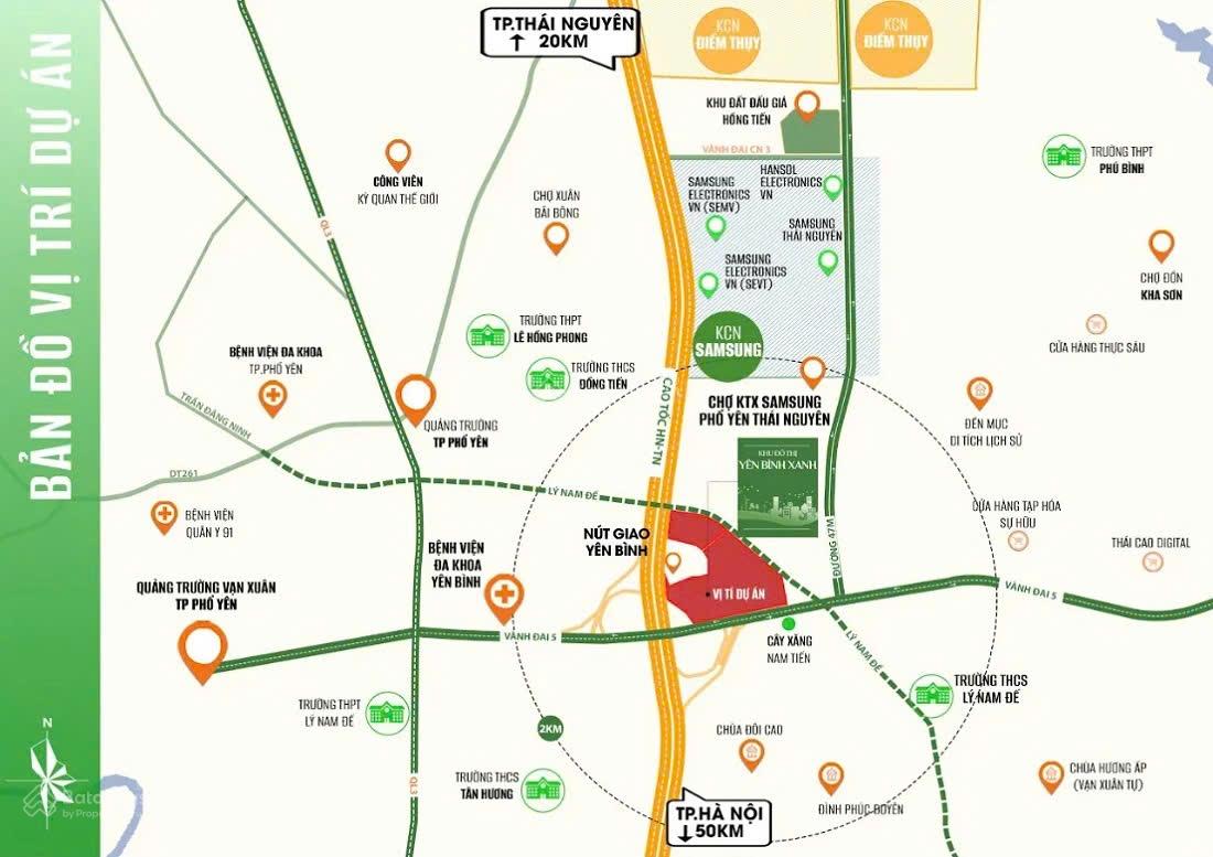 Cần bán Nhà ở, nhà cấp 4, nhà hẻm dự án Khu đô thị Yên Bình Phổ Yên, Diện tích 73m², Giá 25 Triệu 5