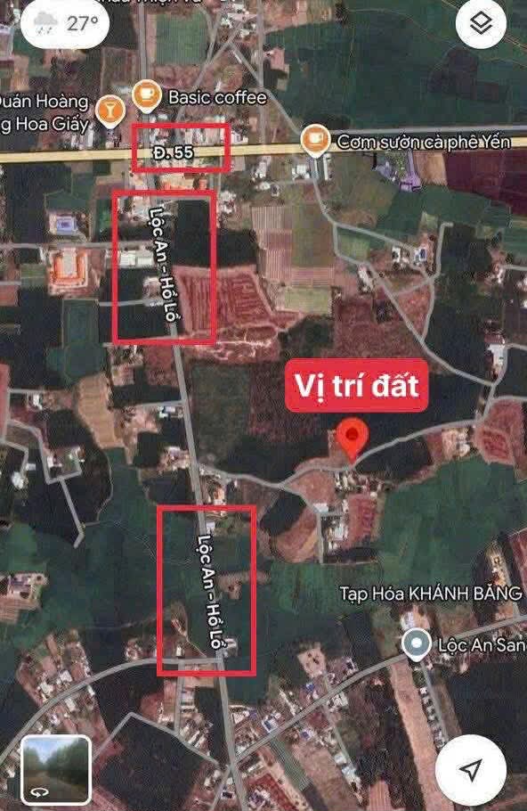 Cần bán Đất đường Tỉnh lộ 44, Thị trấn Phước Hải, Diện tích 204m², Giá 780 Triệu 2