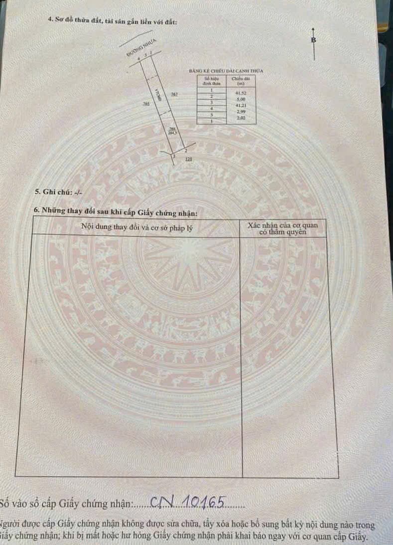 Cần bán Đất đường Tỉnh lộ 44, Thị trấn Phước Hải, Diện tích 204m², Giá 780 Triệu