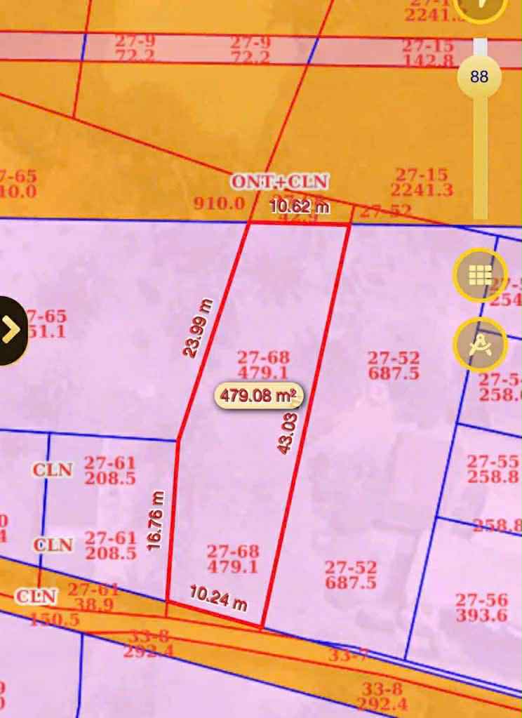 Cần bán Đất đường Quốc lộ 1A, Xã Cam Lập, Diện tích 522m², Giá 1.5 Tỷ 5