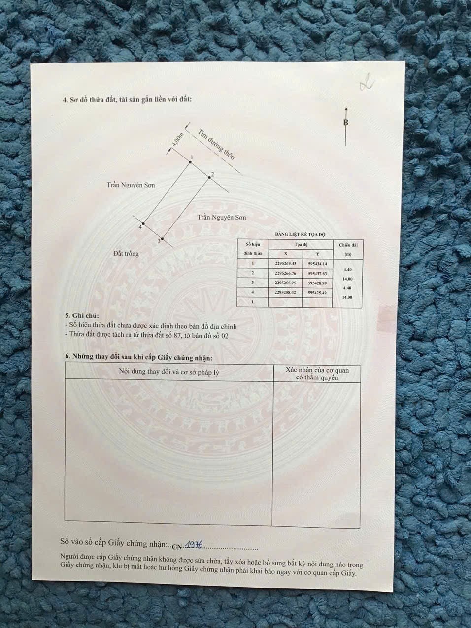 LÔ HIẾM TRUNG TÂM THANH SƠN – 61,2M² GIÁ CHỈ 1.3X TỶ – ZALO 0567 222 555 2
