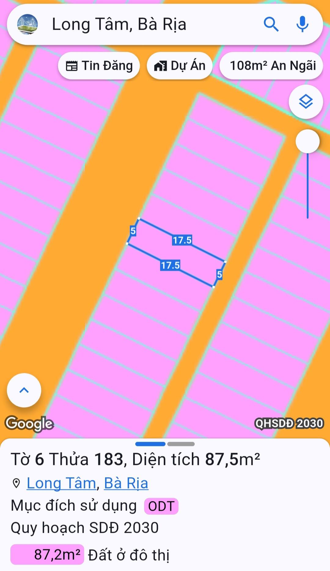 BÁN LÔ ĐẤT MẶT TIỀN ĐƯỜNG LÊ ANH XUÂN - P. LONG TÂM - TP. BÀ RỊA (P. TAM LONG, TP. HCM) 3