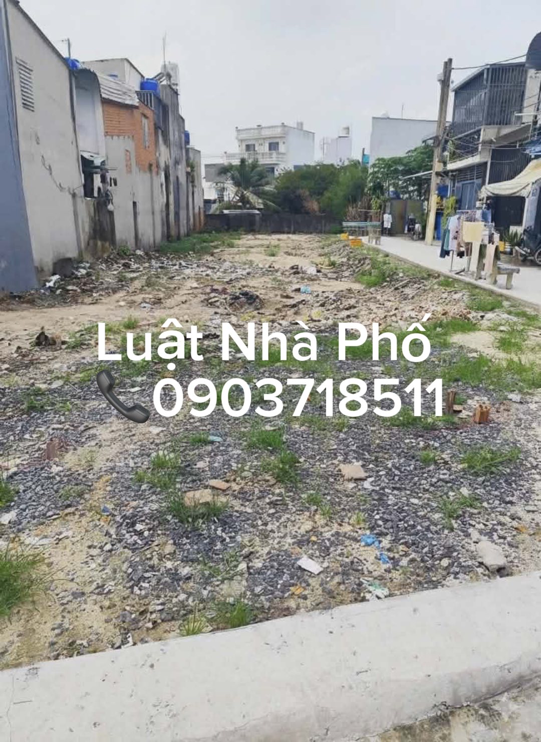 LÔ ĐẤT NỀN CAO RÁO KHU NHÀ CAO TẦNG 95M2, HXH NGAY CHỢ THỚI TỨ, HÓC MÔN. GIÁ RẺ CHỈ 2,8 TỶ TL.