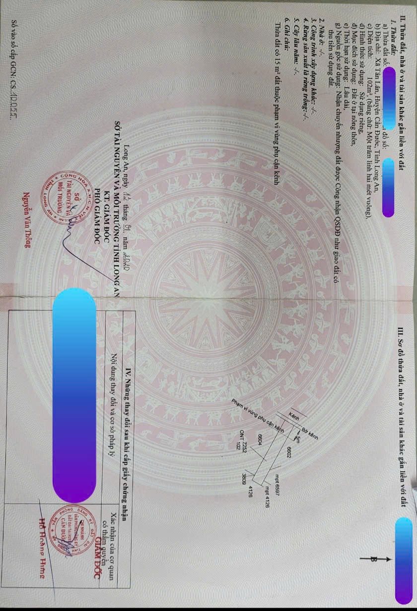 Hàng ngộp giá rẻ đầu tư 100m2 kdc Tân Lân 5 Hiệp xả gấp 640tr 5