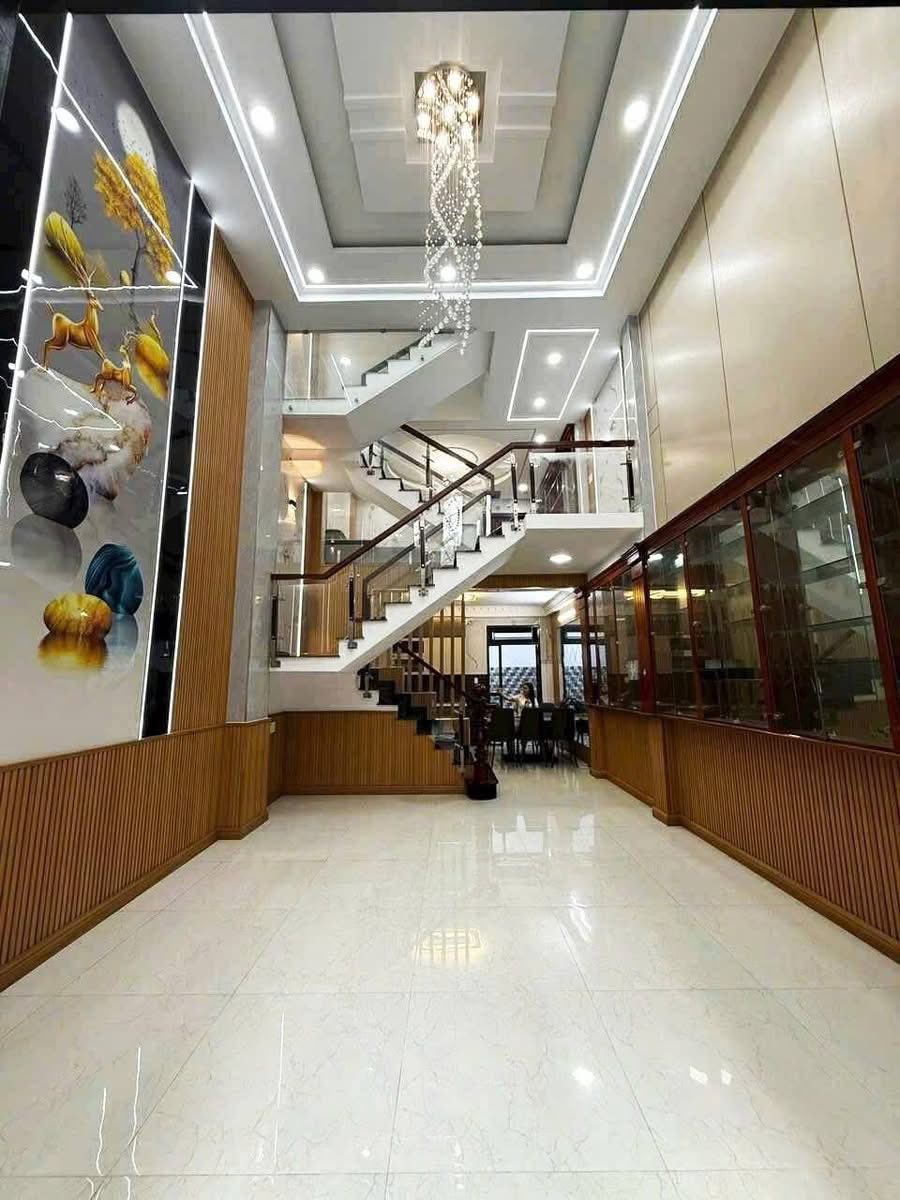 NHÀ 4 TẦNG SANG TRỌNG FULL NỘI THẤT 54M2, HẺM XE HƠI THÔNG TRẦN THỊ NĂM, TÂN CHÁNH HIỆP, QUẬN 12. 2