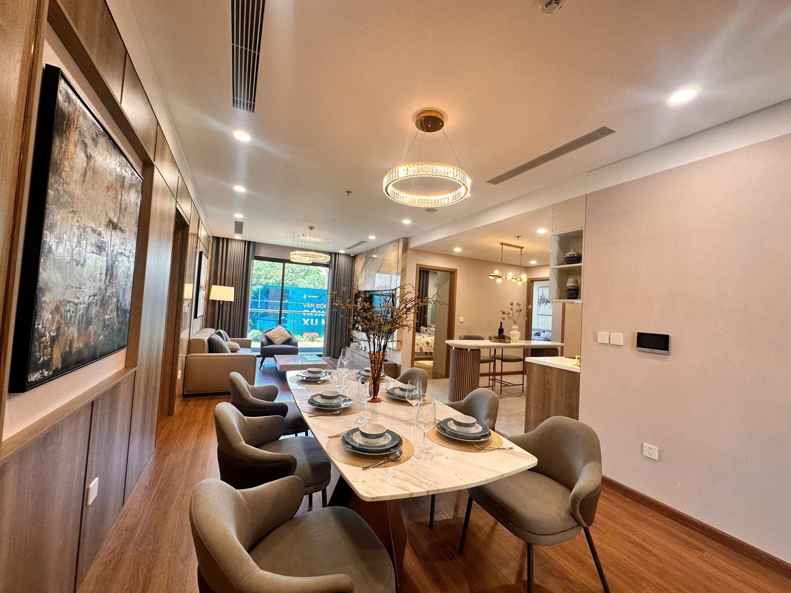 Jade Square Phạm Văn Đồng. Bản đặc biệt 3Pn - 128m2. Kính Low - e View toàn cảnh Sông Hồng 6