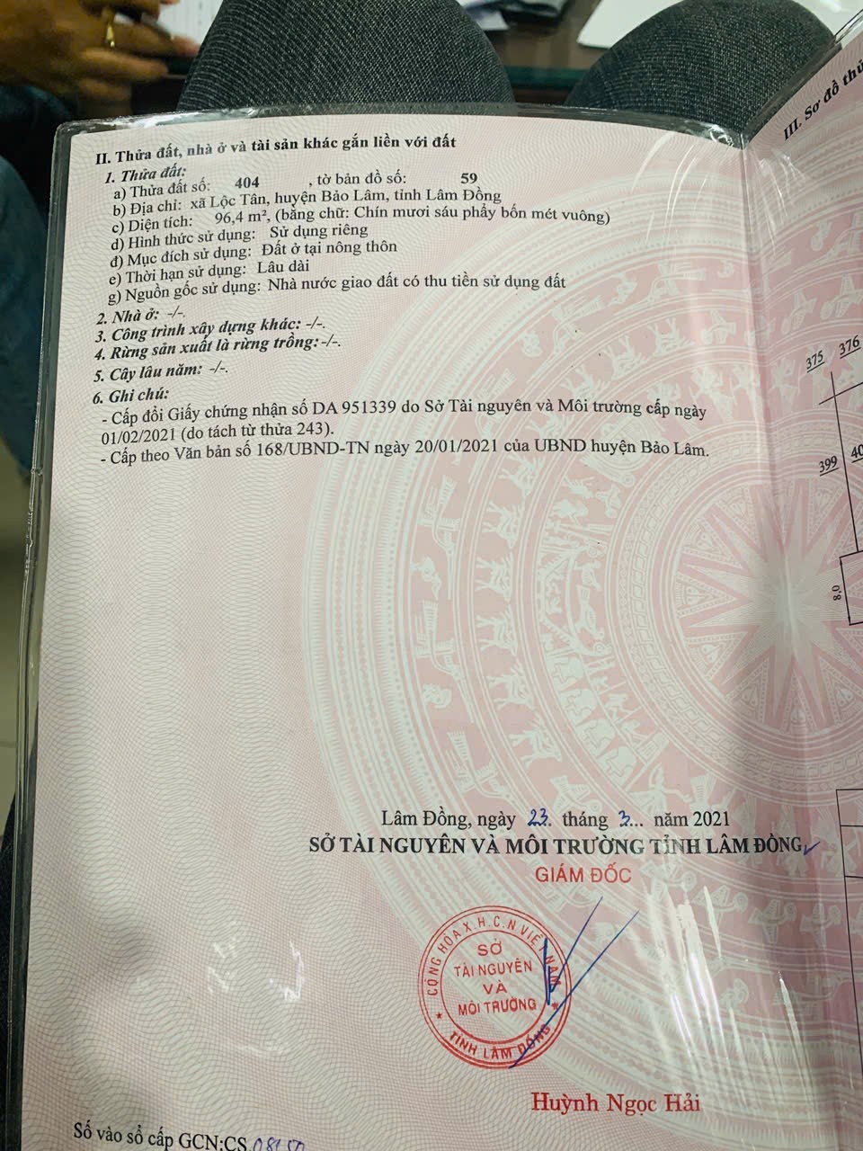 Chính chủ bán rẻ lô đất thổ cư - cạnh Làng Pháp Bảo Lộc, pháp lý rõ ràng 7