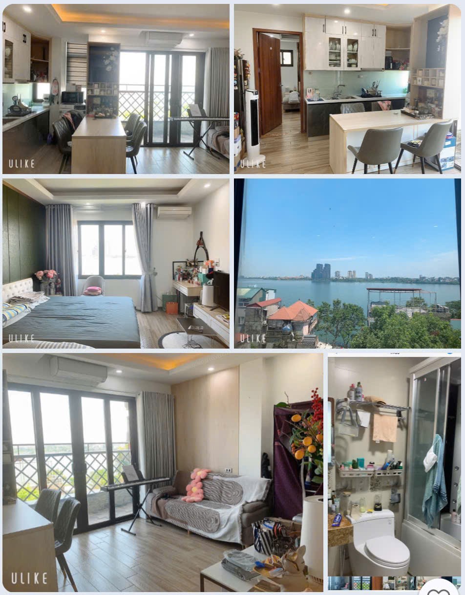 Cho thuê Apartment tại Trích Sài, Tây Hồ Full thất cao cấp. Ban công View toàn mặt hồ Tây. Chỉ 12tr 6