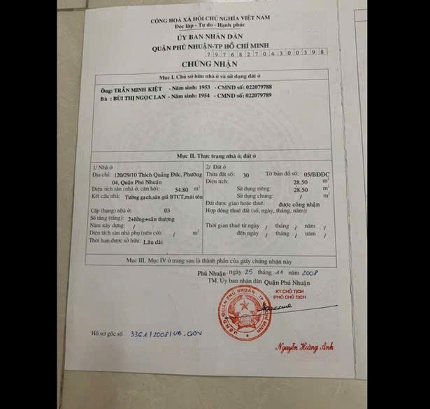 Bán nhà mặt tiền hẻm 120// thích quảng Đức phường 4 Phú nhuậnMặt tiền đường số 7, hẻm xe hơi, 3