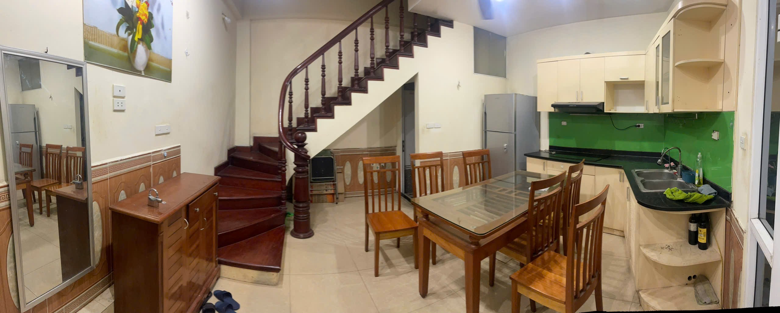 Cho thuê nhà riêng đường Hoàng Ngân Cầu Giấy 50m x 5T, 6PN giá 18tr, 10m ra ô tô 2