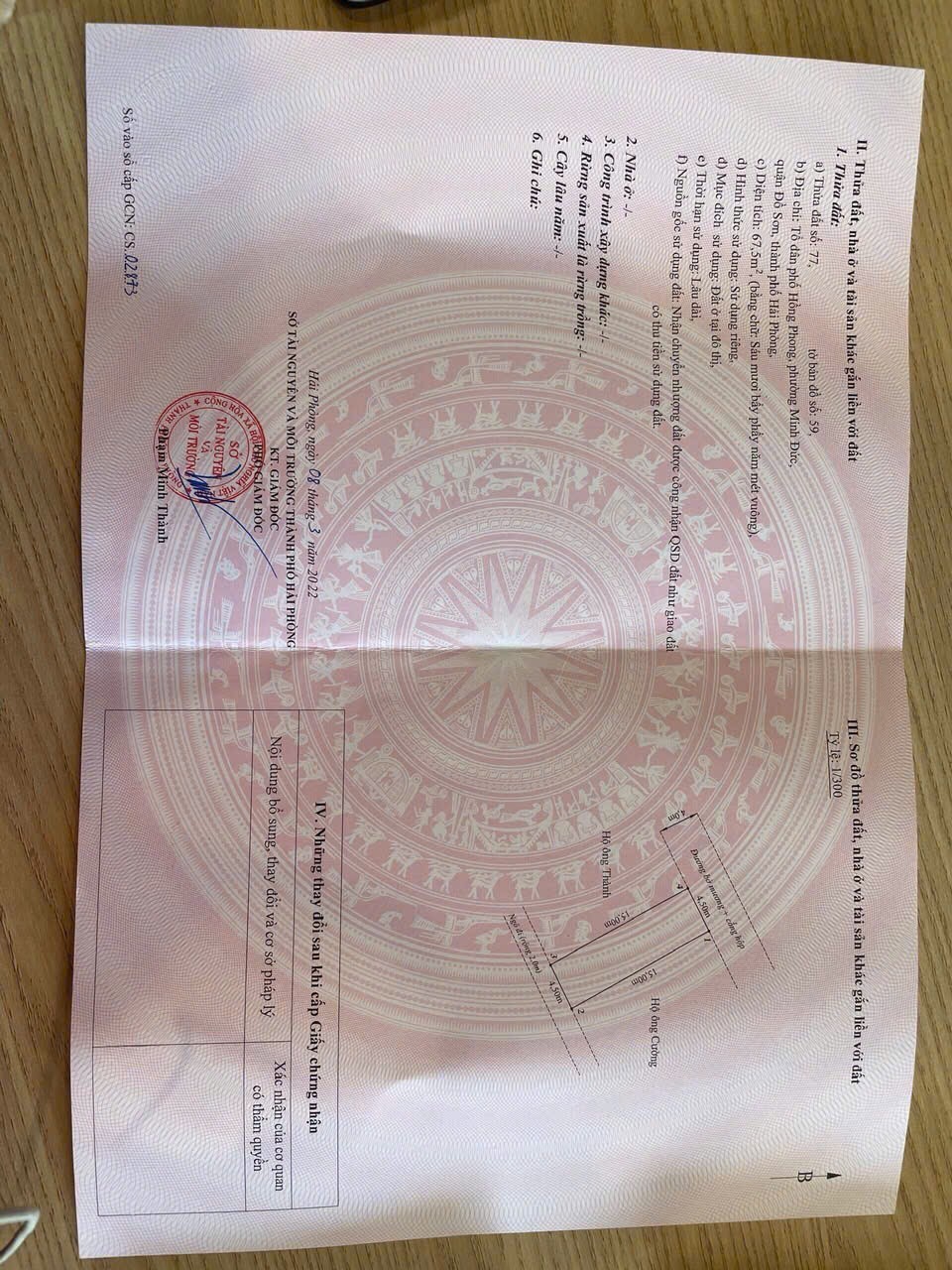 GIÁ HIẾM LÕI KCN ĐỒ SƠN – SÁT CHỢ NGHĨA PHƯƠNG – THANH KHOẢN CỰC CAO – ZALO 0567 222 555 3