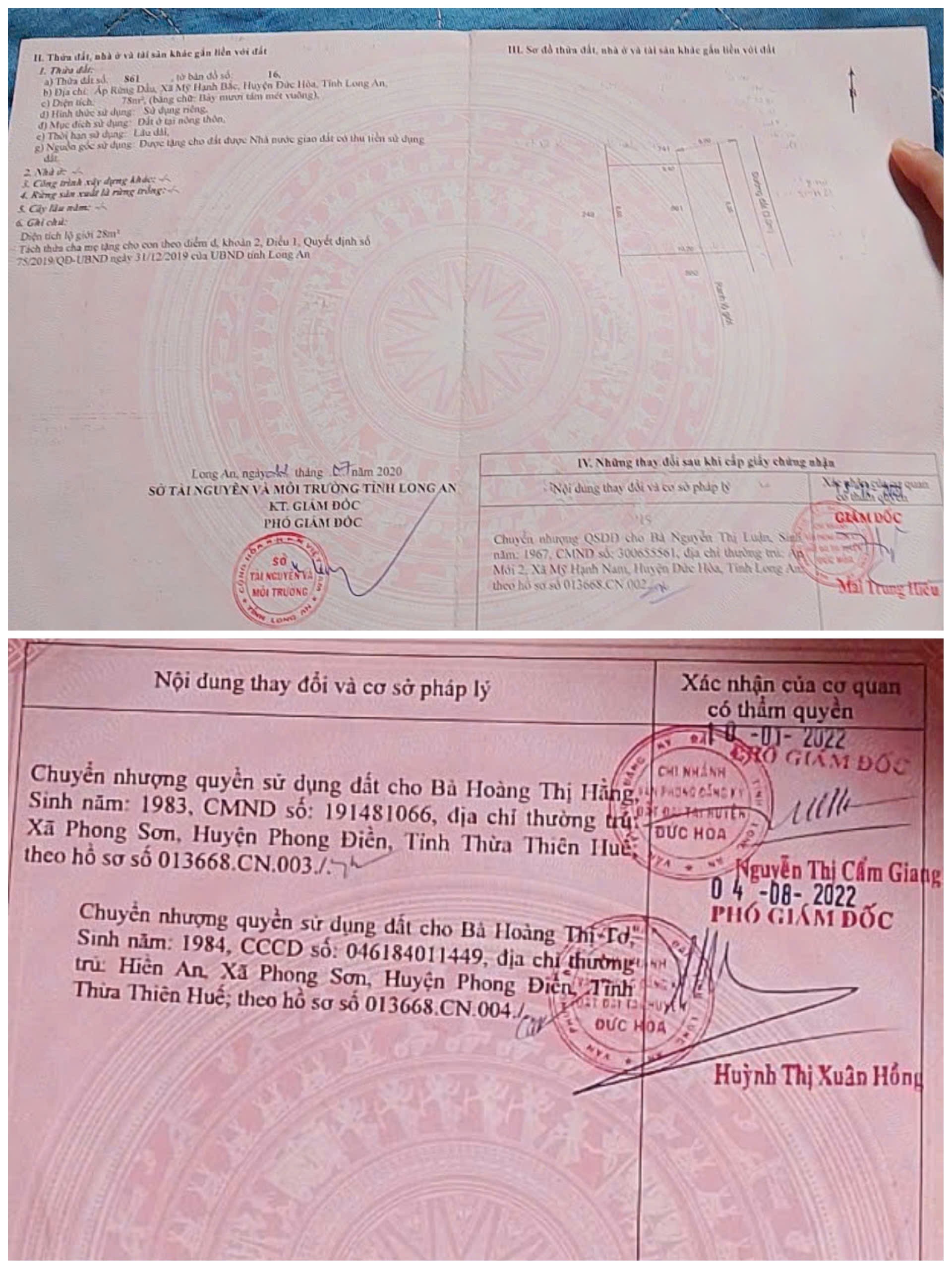 Chính Chủ Chuyển Về Thành Phố Cần Bán Nhà 1 Trệt 1 Lầu Mặt Tiền Đường Mỹ Hạnh Bắc, Đức Hòa, Long An 5