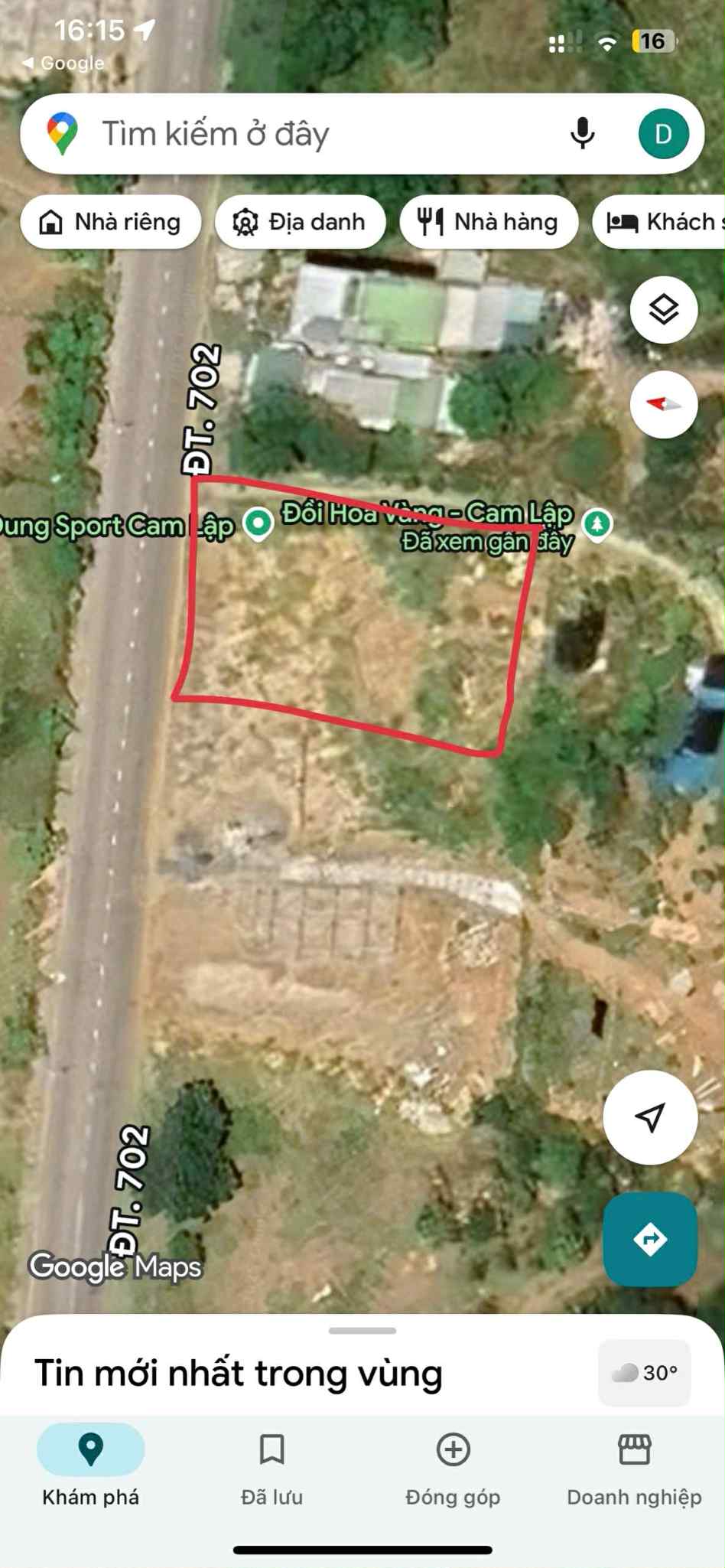 Cần bán Đất đường Quốc lộ 1A, Xã Cam Lập, Diện tích 489m², Giá 10 Triệu/m² 2