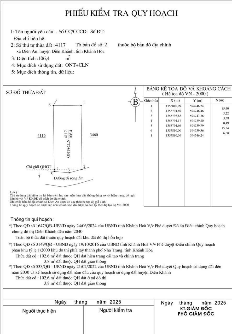 Bán đất Diên An giá rẻ hẻm đường Gò Thập cách 23/10 đúng 200m gần Cầu Ông Bộ 9
