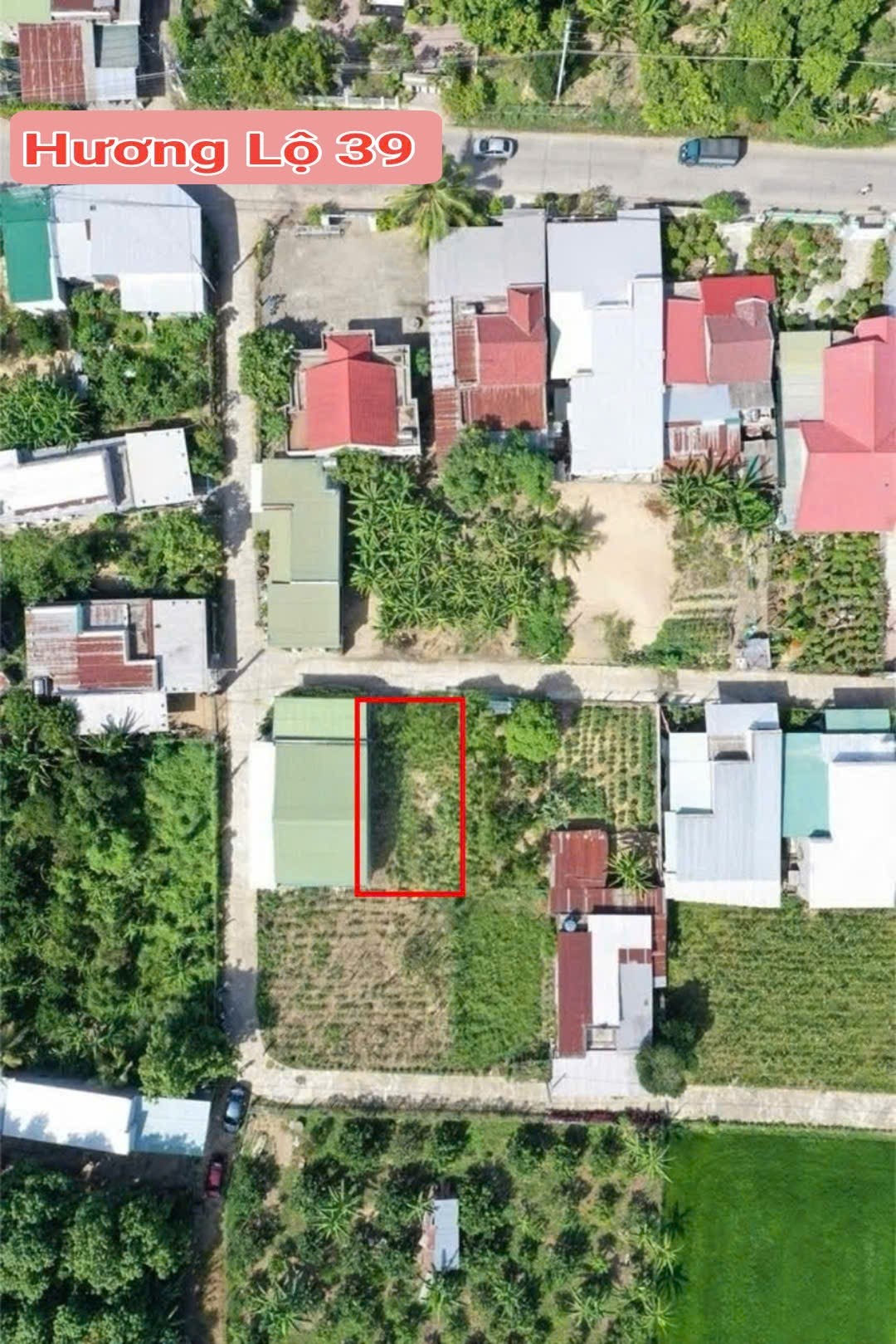 Bán đất Diên Lâm full thổ khu nhà nước phân lô sát bên Hương Lộ 39 - giáp Diên Phước 3