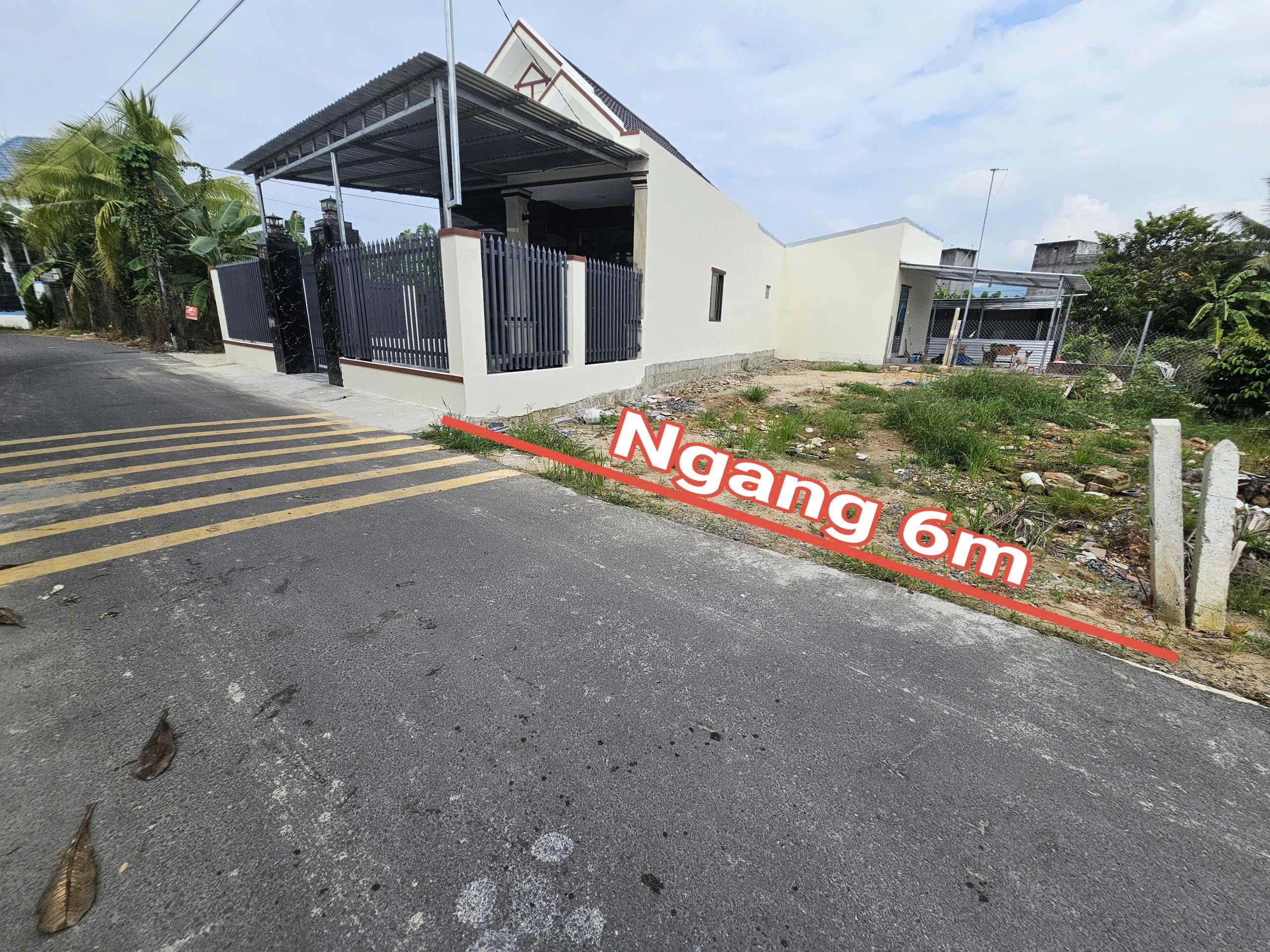 Bán đất Diên Hoà thôn Quang Thạnh mặt tiền đường nhựa nội thôn