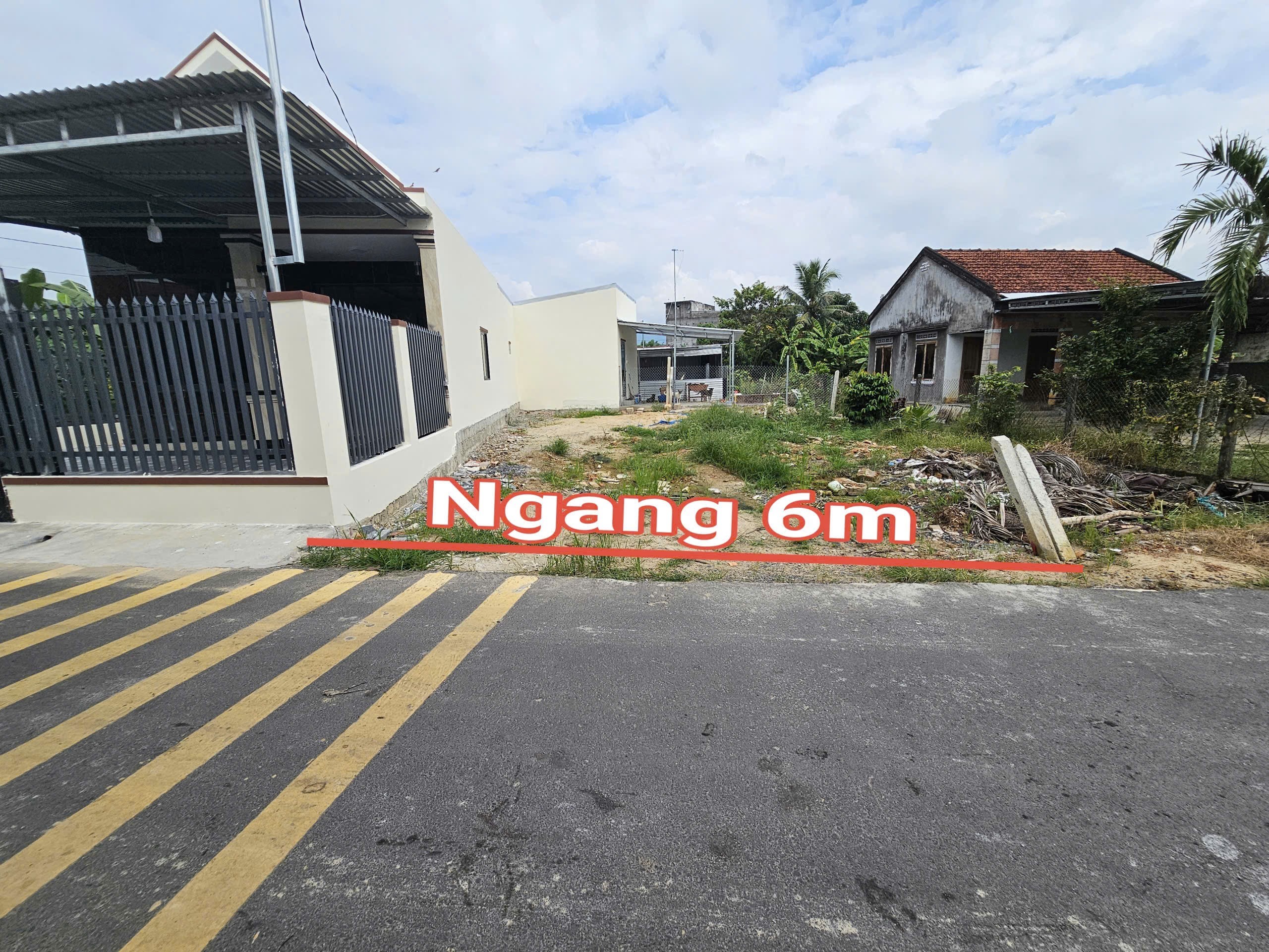 Bán đất Diên Hoà thôn Quang Thạnh mặt tiền đường nhựa nội thôn 2