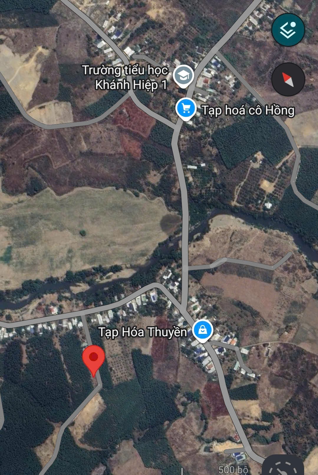 Bán đất Khánh Hiệp giá rẻ có thổ cư ngay trung tâm khu dân cư thôn Cà Thiêu 4