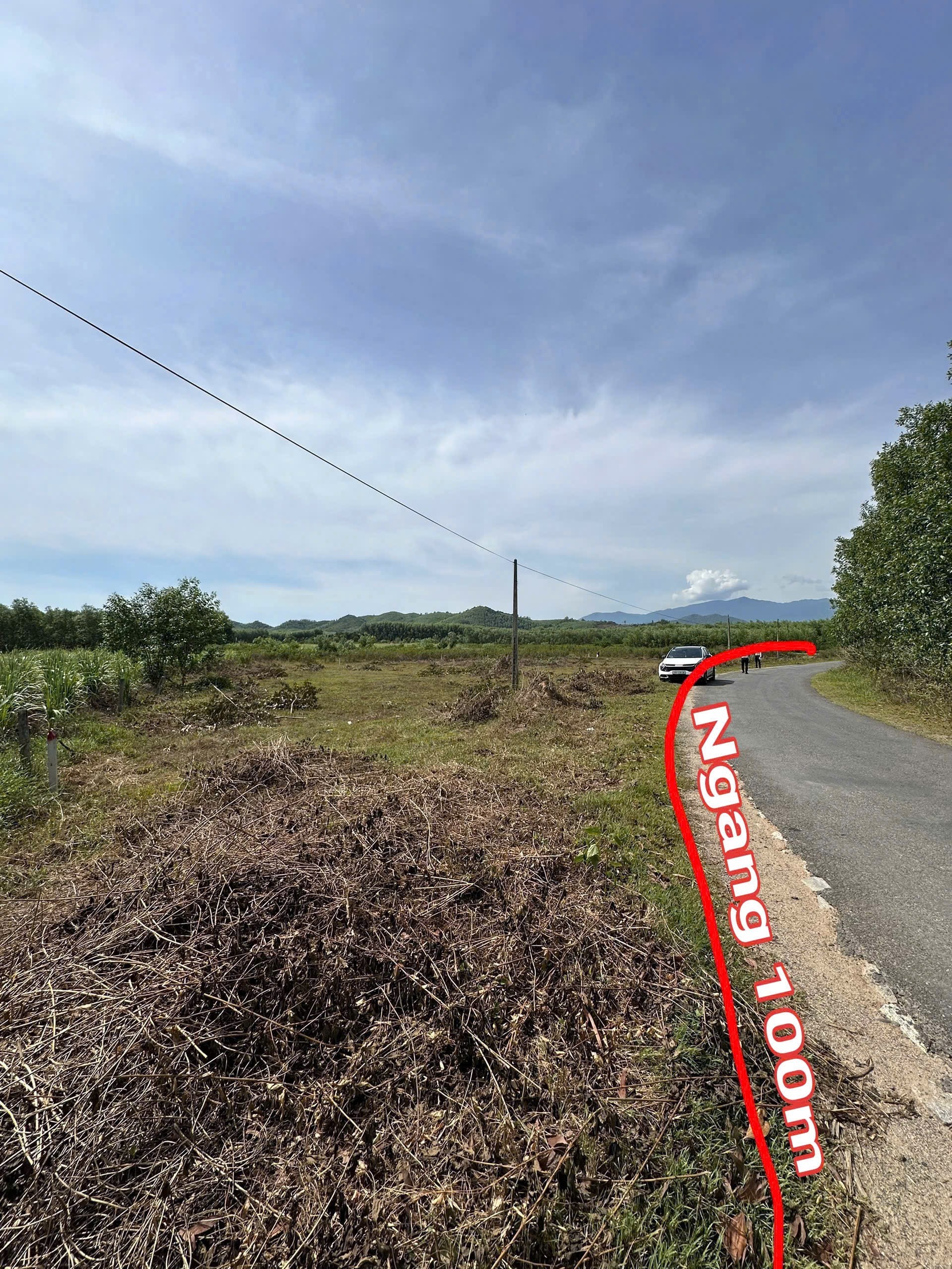 Bán đất vườn Diên Đồng mặt tiền đường nhựa liên xã - ngang bám đường gần 100m 6