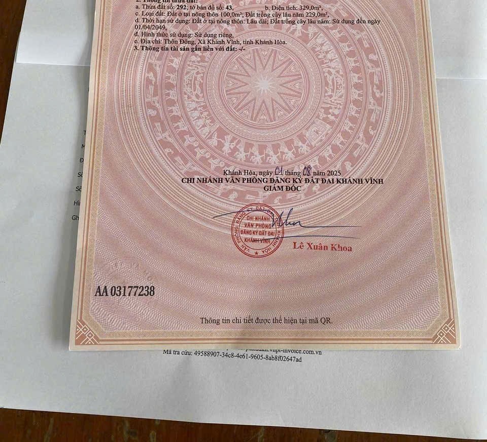 Bán đất Sông Cầu thôn Đông ngay trung tâm xã - đường thông 3 mặt tiền đường thoáng mát 9