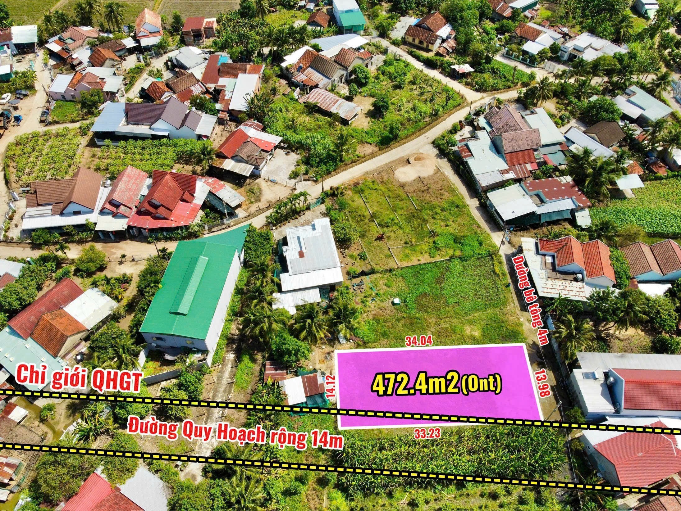 Bán đất Bình Lộc thôn Mỹ Lộc ngay trung tâm xã gần Hương Lộ 39 4