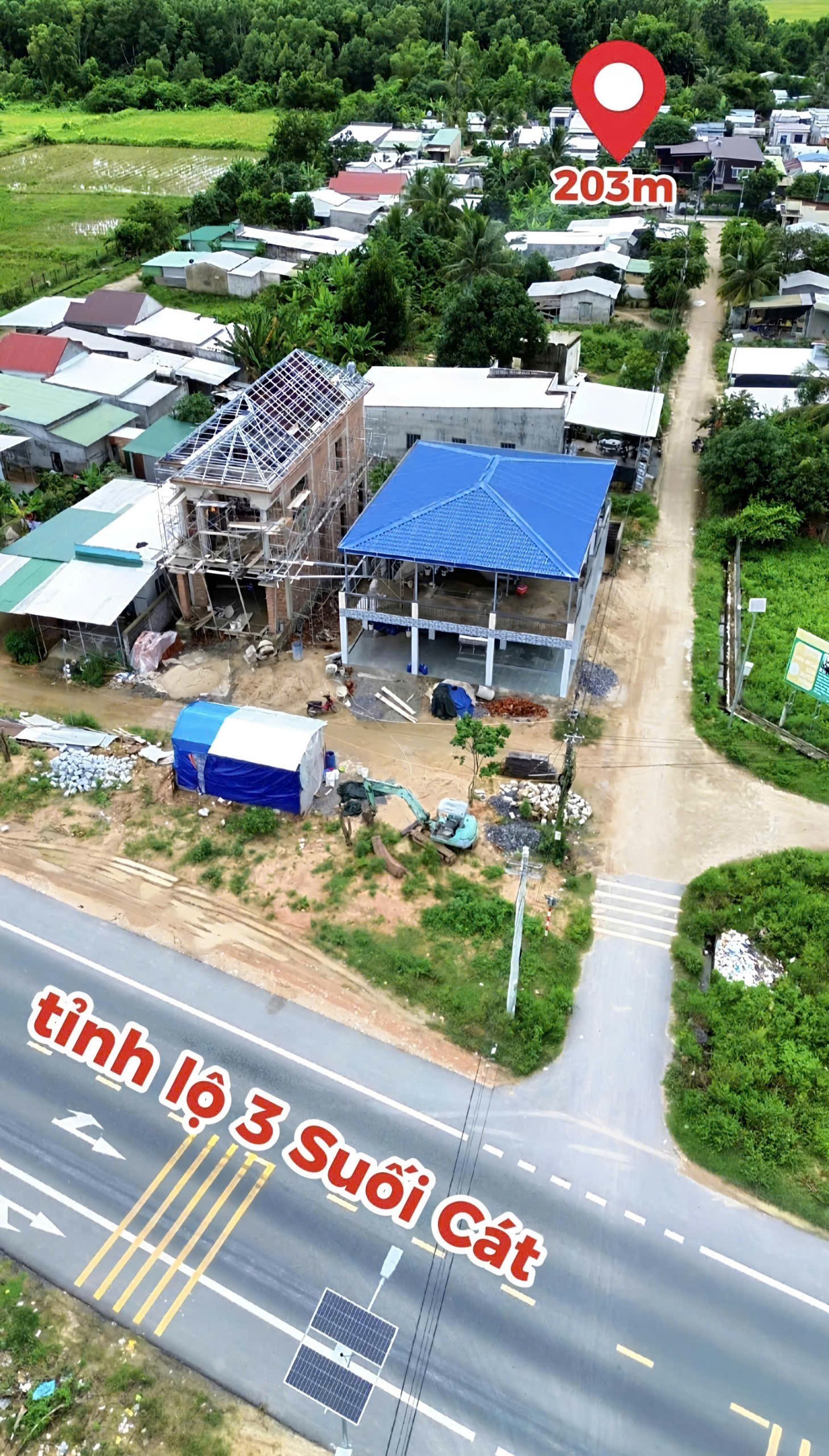 Bán đất Suối Cát - Cam Lâm full thổ cư sát bên Tỉnh Lộ 3 điểm xuống cao tốc Bắc Nam 9