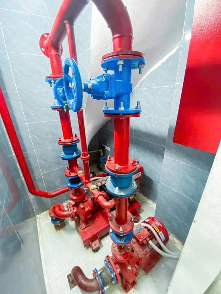 Cho thuê nhà căn góc, Thang máy, PCCC, Vỉa hè, 107m2- 5T, Lò Đúc_51 Tr 2