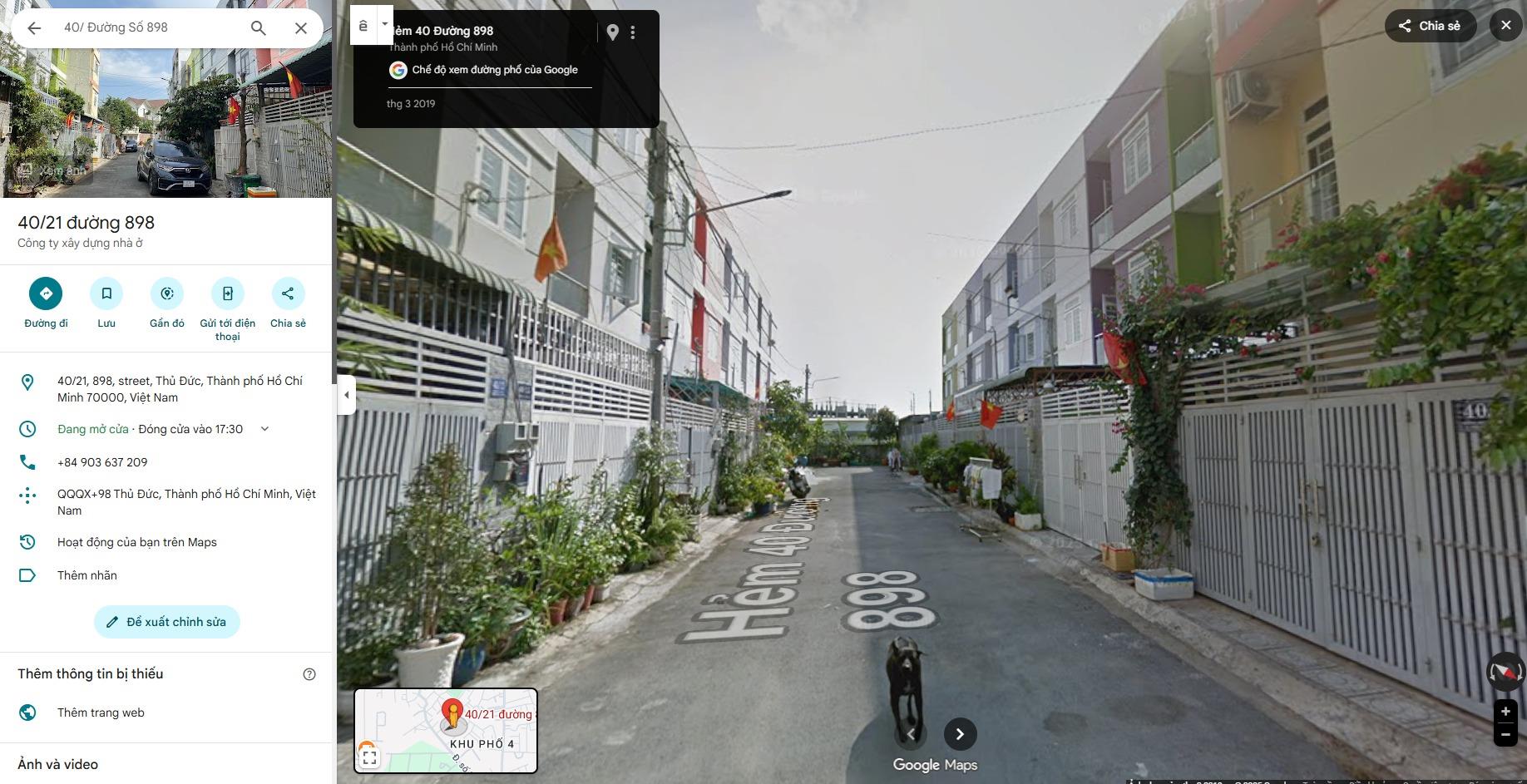 Cho thuê nhà NC HXH 40 Đường số 898, trục Nguyễn Duy Trinh, P.Phú Hữu - 4*14; 2 lầu; 8,5tr/tháng 4