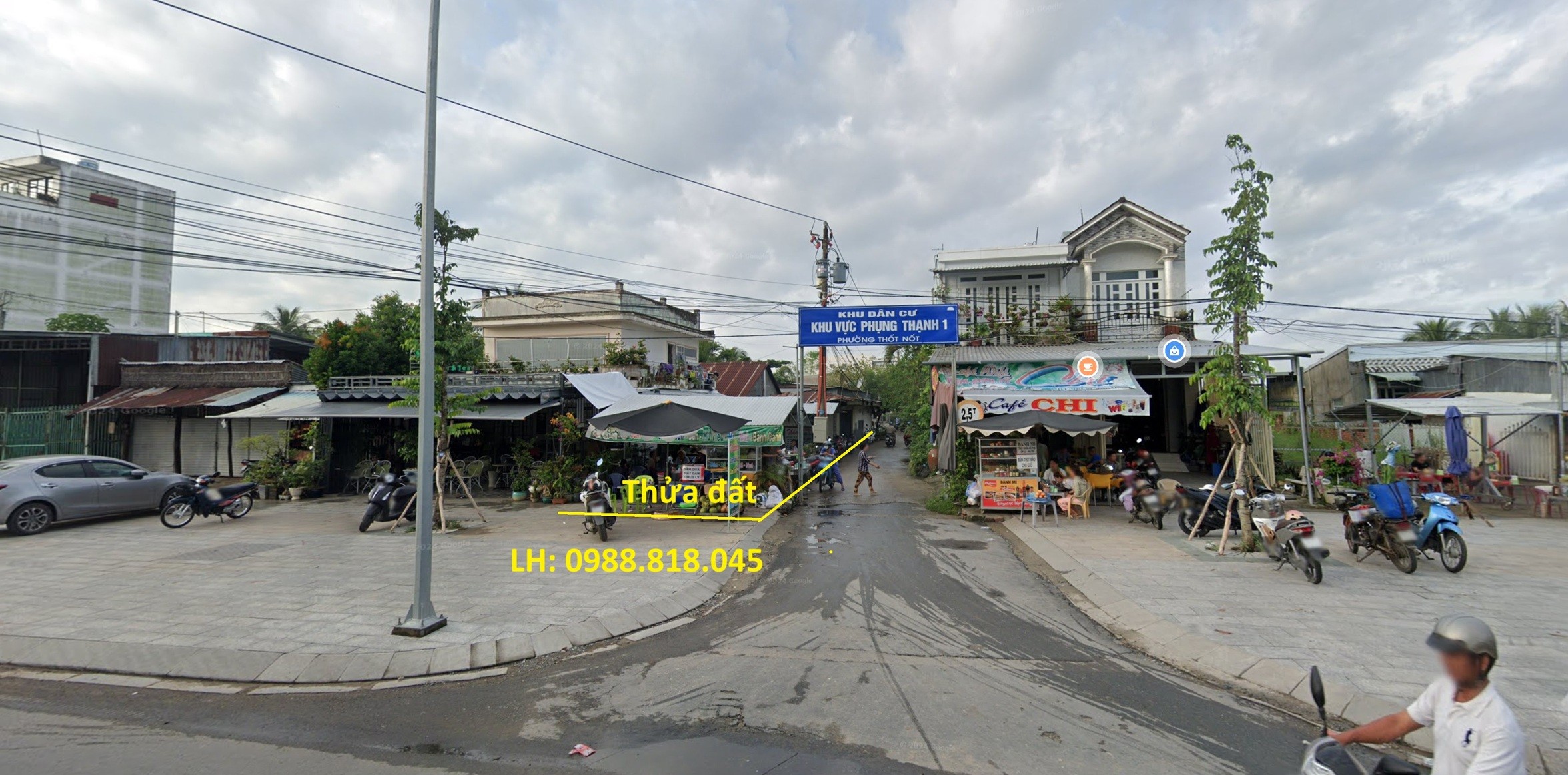 Ngân hàng phát mại nhà mặt quốc lộ 91, khu dân cư Phụng Thạnh 1, Thốt Nốt, Cần Thơ, 206m2, miễn TG 3