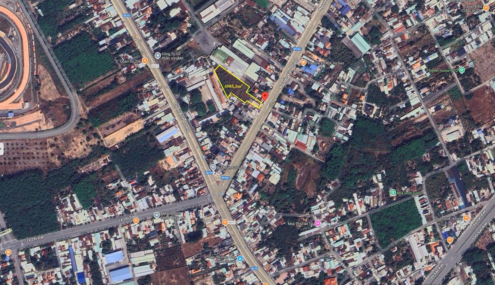 Bán nhà phố Nguyễn Văn Thành (đường tỉnh 741) phường Tân Định, thị xã Bến Cát, tỉnh Bình Dương, 4