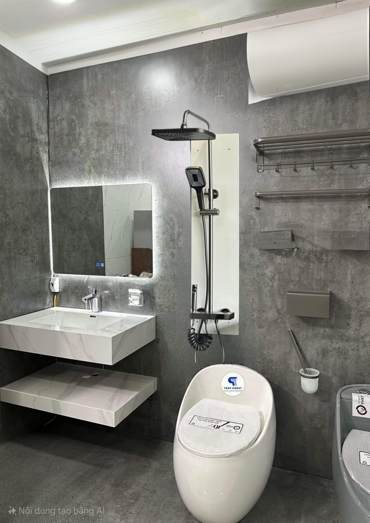 Cho thuê Nhà mới , thang máy,vỉa hè, 120m2- 4T, Hoàng Quốc Việt_45 Tr 3