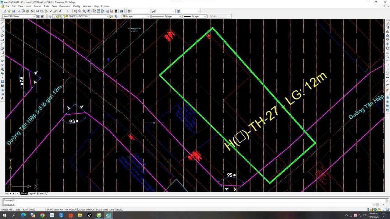 SIÊU LÔ ĐẤT ĐẸP (17x41), CÓ 200M THỔ – TÂN HIỆP, HÓC MÔN – GIÁ TỐT HIẾM CÓ 3