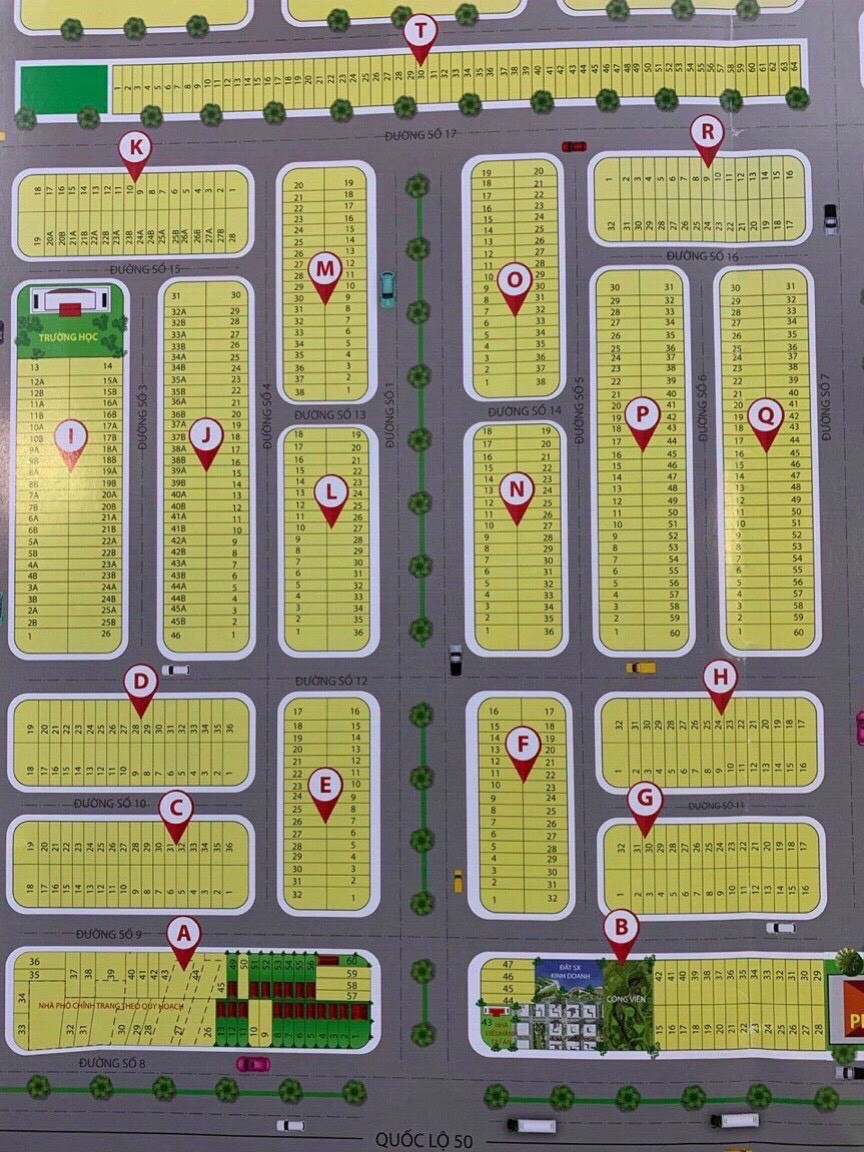 Chủ kẹt cần ra gấp nền 100m2 kdc Phước Đông giá rẻ nhất dự án 800tr 4