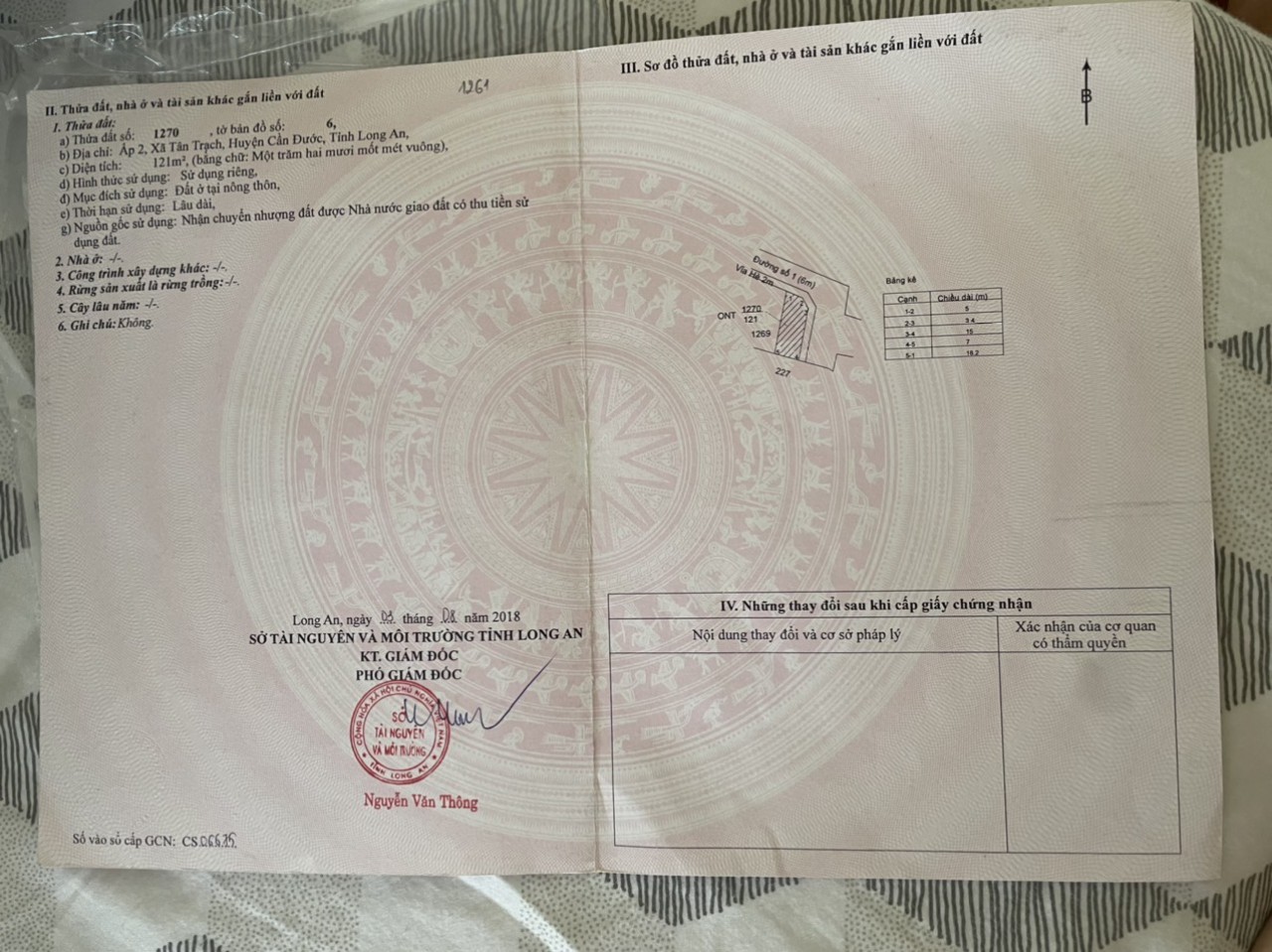 Nền góc biệt thự mini 121m2 kdc Ecosun Tân Trạch giá rẻ 800tr 5