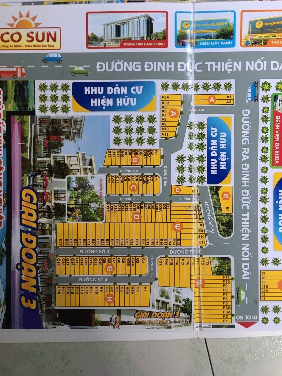 Nền góc biệt thự mini 121m2 kdc Ecosun Tân Trạch giá rẻ 800tr 4