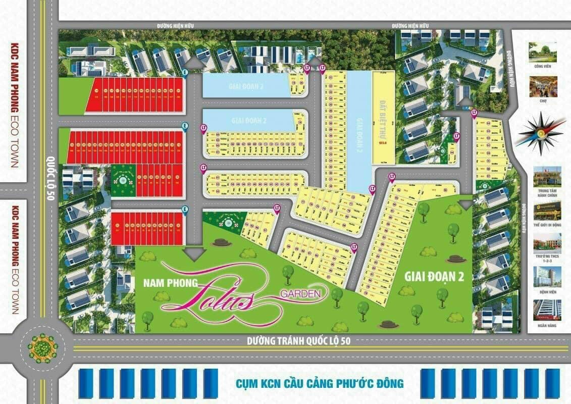 Đất nền 144m2 lô góc kdc Nam Phong Ecotown giá ngộp 1 tỏi 250tr 5