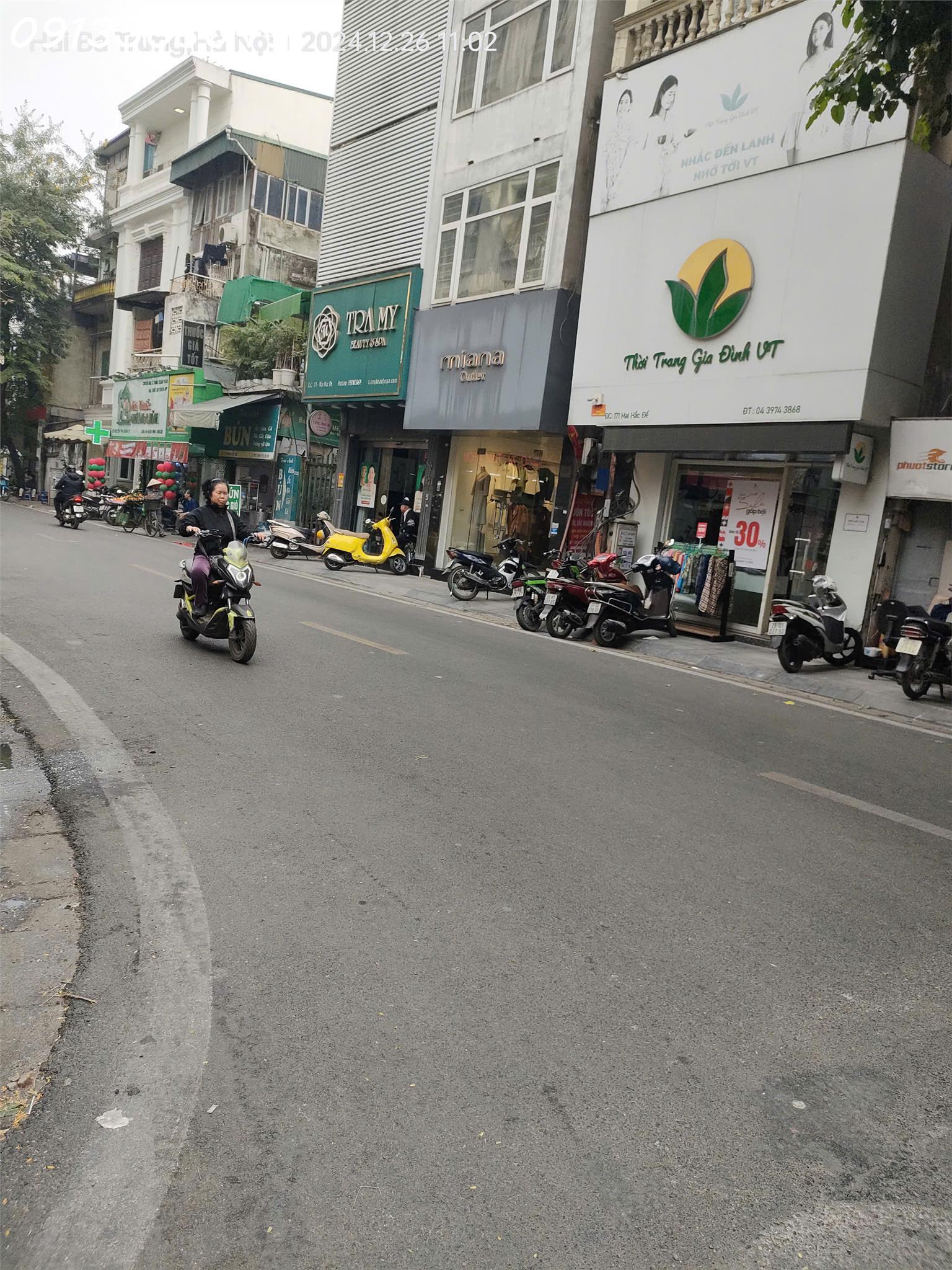 Bán gấp giá rẻ mặt phố Hai Bà Trưng 22m/33mT2, 5 tầng, mặt tiền 2.8m, 21 tỷ, Hoàn Kiếm.